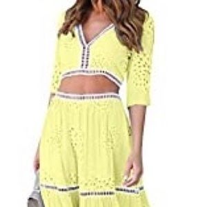 Yellow Outfit/2 Pc Set 🌼